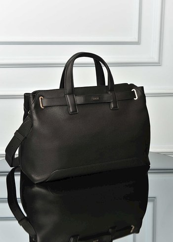 DIOR - Medium Dior Normandie Tote Bag Siyah İş Çantası
