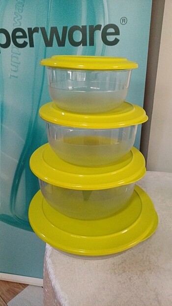 Tupperware kristal set 