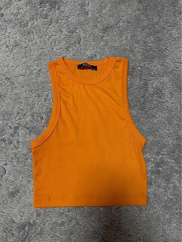Bershka Turuncu Crop