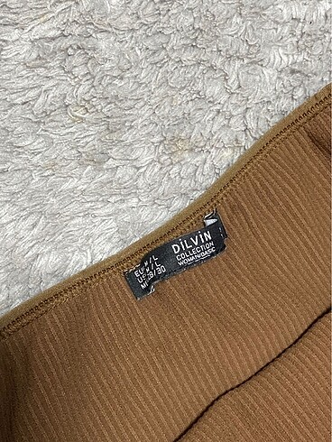 m Beden Dilvin Kahve Crop