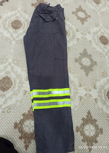 Gri Bol Kesim Erkek Uzun Pantolon - Görsel 3