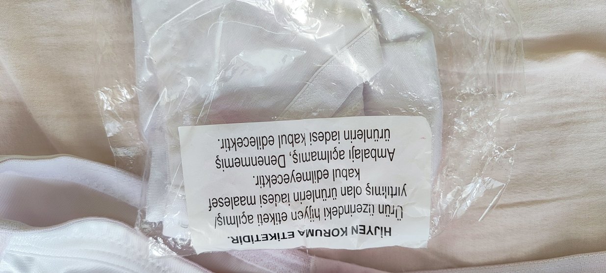 MiorreBeyaz Minimalist Basic Sütyen - Görsel 2