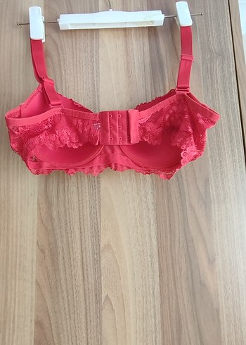 Dantel Detaylı Kırmızı Bohem Sütyen - Görsel 2