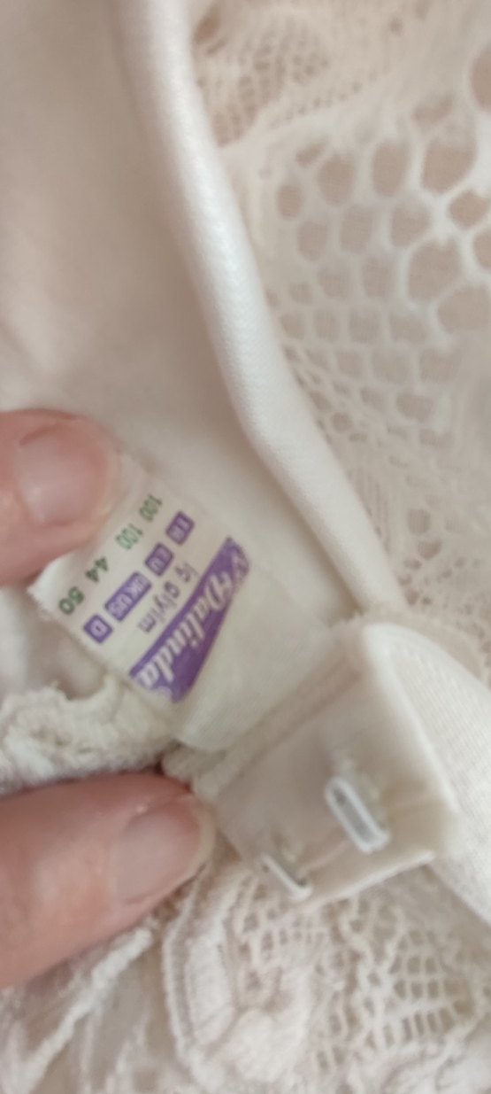 Beyaz Dantel Bohem Sütyen - Görsel 5