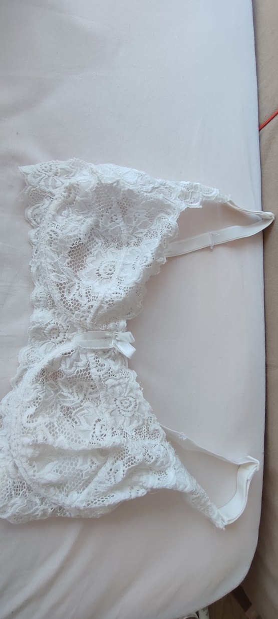 Beyaz Dantel Bohem Sütyen - Görsel 3