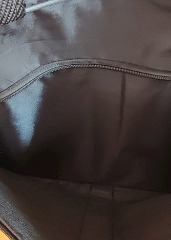 Siyah Kadın Laptop Çantası Fermuarlı - Görsel 6