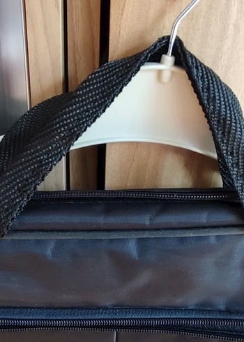 Siyah Kadın Laptop Çantası Fermuarlı - Görsel 2