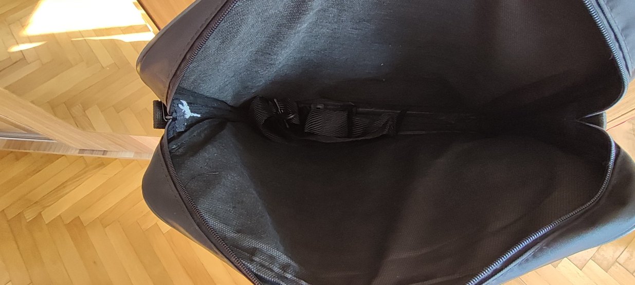 Siyah Kadın Laptop Çantası Fermuarlı - Görsel 5