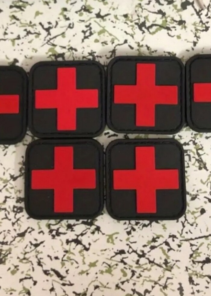 Kırmızı Artı Velcro Peç - Görsel 2