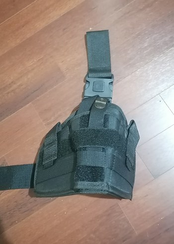 Siyah Tabanca Bacak Kılıfı - Görsel 2