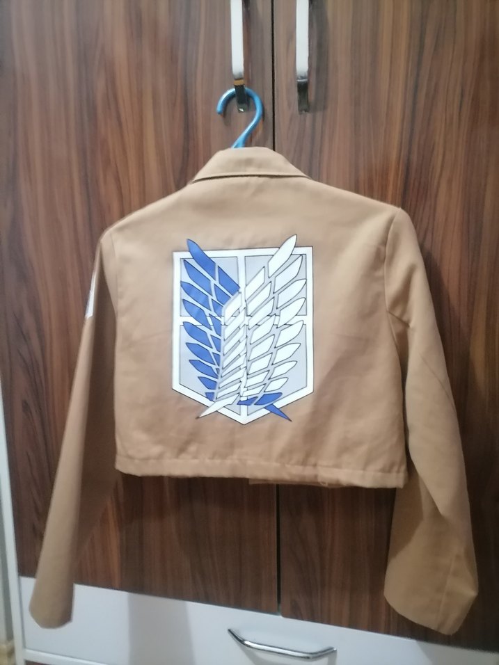 Attack on Titan Keşif Birliği Ceketi Small Beden - Görsel 2