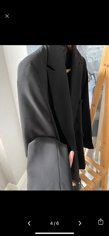 m Beden siyah Renk Blazer ceket