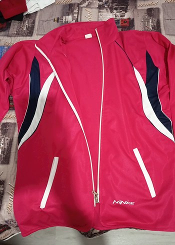 Pembe Kadın Spor Ceket - Görsel 2