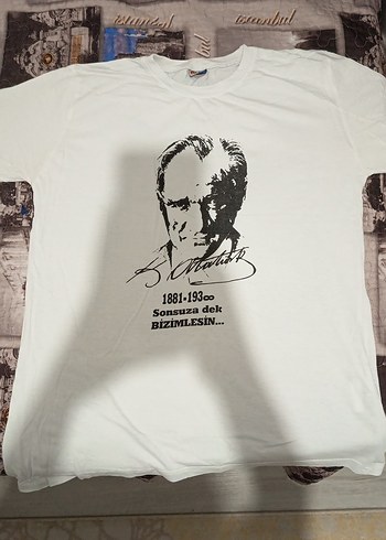 Unisex, Atatürk'lü Tişört - Görsel 4