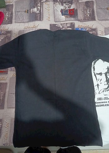 Unisex, Atatürk'lü Tişört - Görsel 3