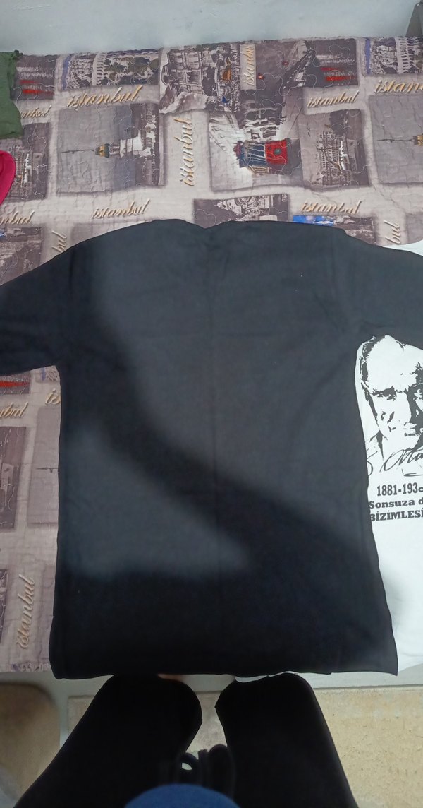 Unisex, Atatürk'lü Tişört - Görsel 3