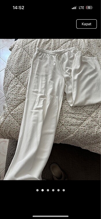 Stradivarius Stradivarius keten pantolon