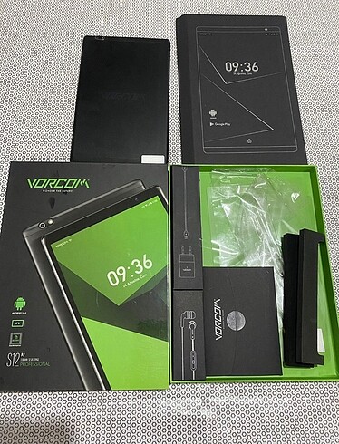  Beden Renk YENI TABLET VORCOM S12 . ANDROID 10.0