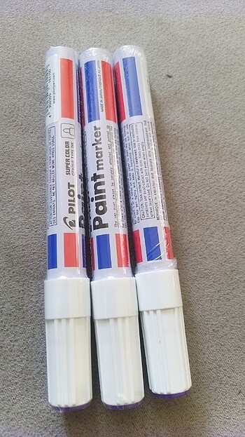 PILOT Paint marker KALEM ?? 3 âdet MOR 