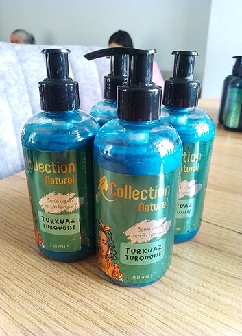 4 ADET Collection NATURAL TURKUAZ 3 HAFTA ETKİLİ - Görsel 4
