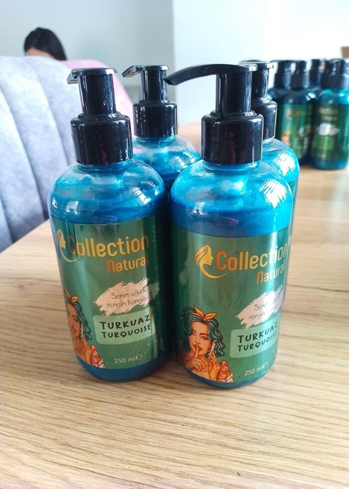 4 ADET Collection NATURAL TURKUAZ 3 HAFTA ETKİLİ - Görsel 2