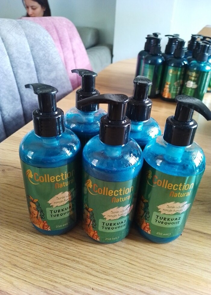 4 ADET Collection NATURAL TURKUAZ 3 HAFTA ETKİLİ - Görsel 3