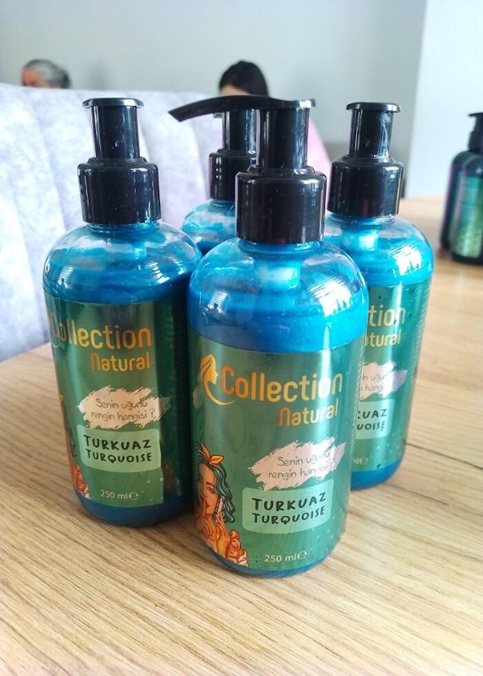 4 ADET Collection NATURAL TURKUAZ 3 HAFTA ETKİLİ - Görsel 4