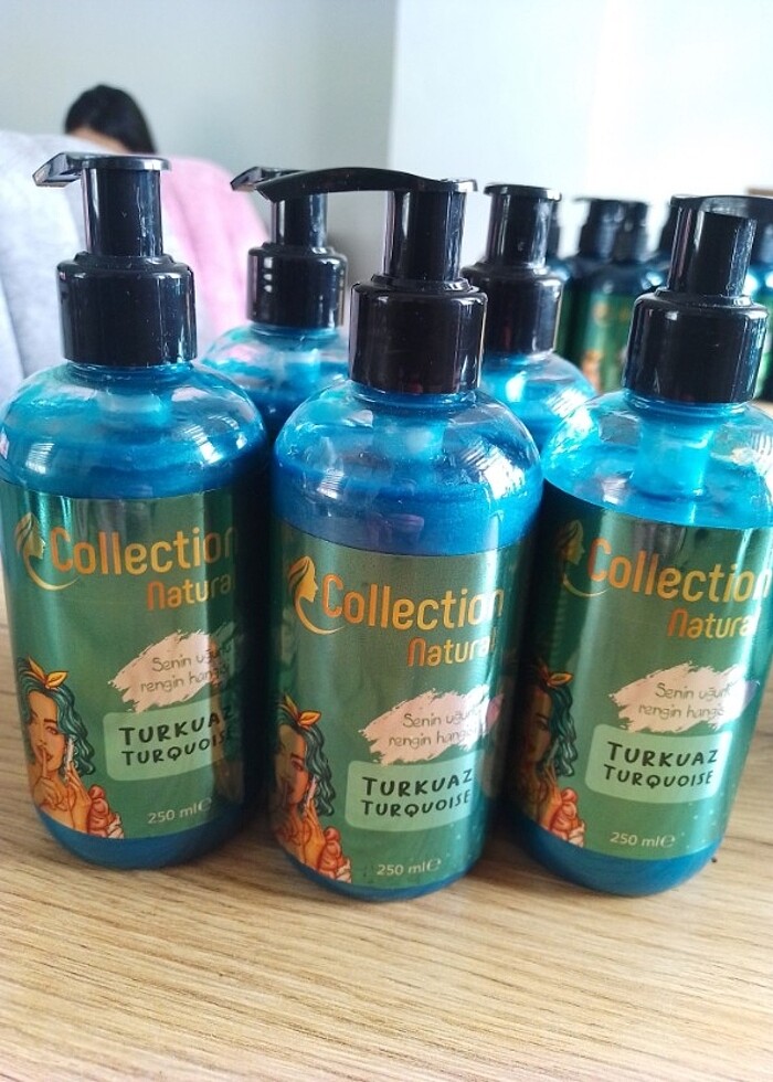 4 ADET Collection NATURAL TURKUAZ 3 HAFTA ETKİLİ - Görsel 3