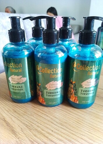 4 ADET Collection NATURAL TURKUAZ 3 HAFTA ETKİLİ - Görsel 2