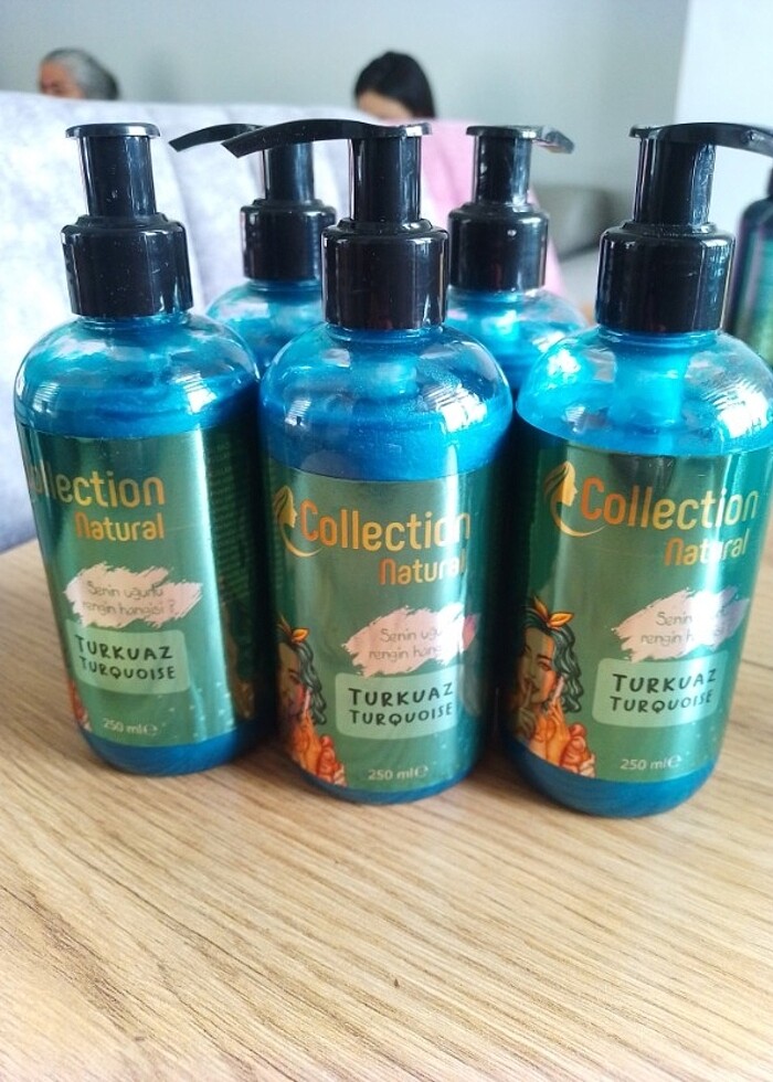 4 ADET Collection NATURAL TURKUAZ 3 HAFTA ETKİLİ - Görsel 2