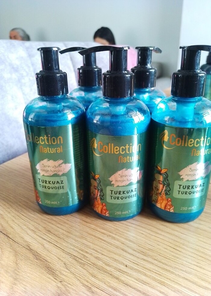 4 ADET Collection NATURAL TURKUAZ 3 HAFTA ETKİLİ - Görsel 3