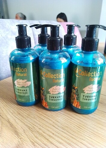 4 ADET Collection NATURAL TURKUAZ 3 HAFTA ETKİLİ - Görsel 4