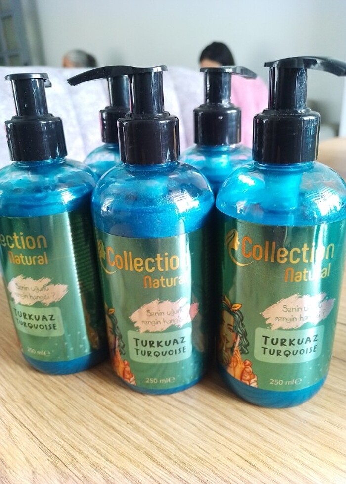 4 ADET Collection NATURAL TURKUAZ 3 HAFTA ETKİLİ - Görsel 3