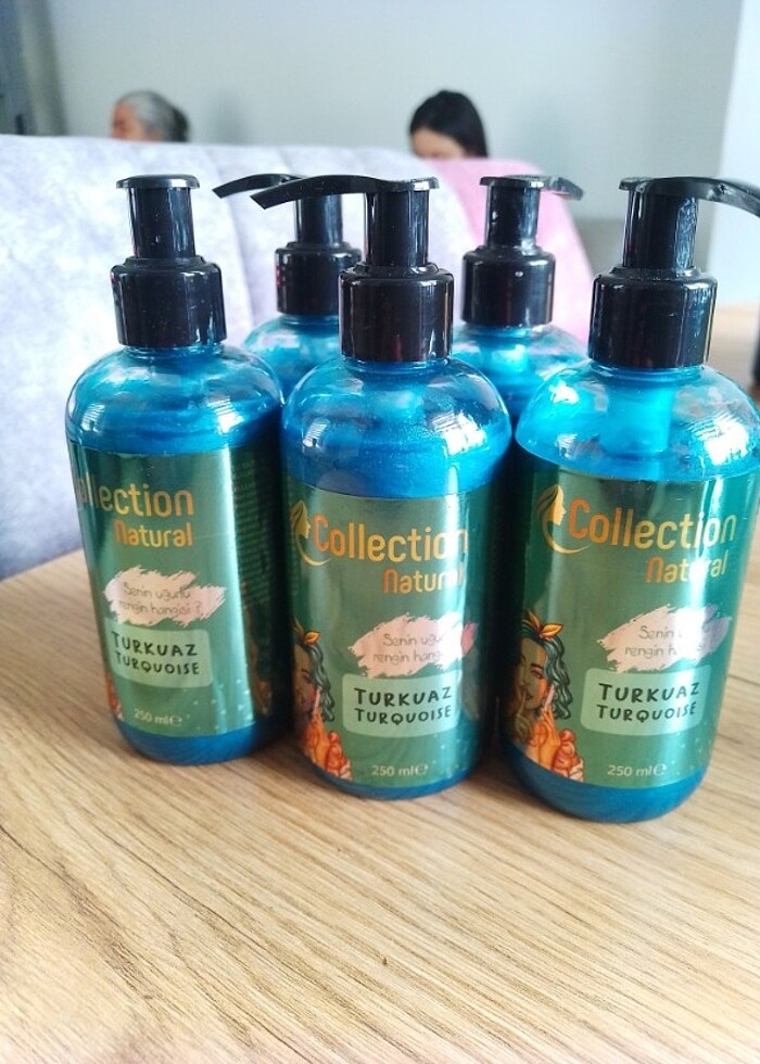 4 ADET Collection NATURAL TURKUAZ 3 HAFTA ETKİLİ - Görsel 4