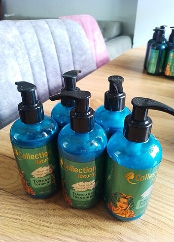 4 ADET Collection NATURAL TURKUAZ 3 HAFTA ETKİLİ