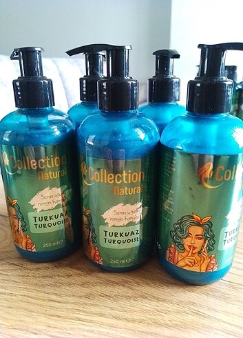 4 ADET Collection NATURAL TURKUAZ 3 HAFTA ETKİLİ