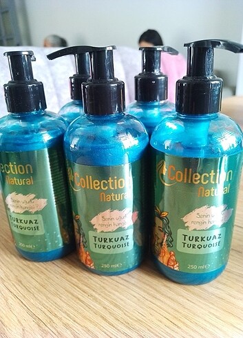 4 ADET Collection NATURAL TURKUAZ 3 HAFTA ETKİLİ - Görsel 5