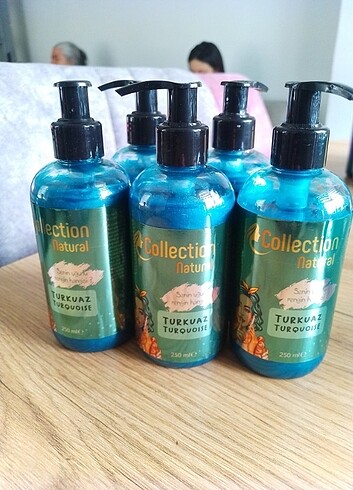 4 ADET Collection NATURAL TURKUAZ 3 HAFTA ETKİLİ - Görsel 6