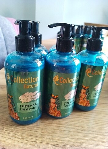 4 ADET Collection NATURAL TURKUAZ 3 HAFTA ETKİLİ - Görsel 9