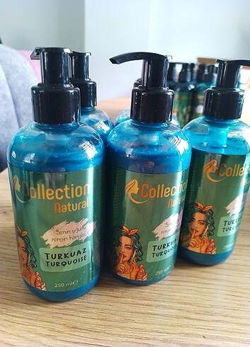 4 ADET Collection NATURAL TURKUAZ 3 HAFTA ETKİLİ - Görsel 11