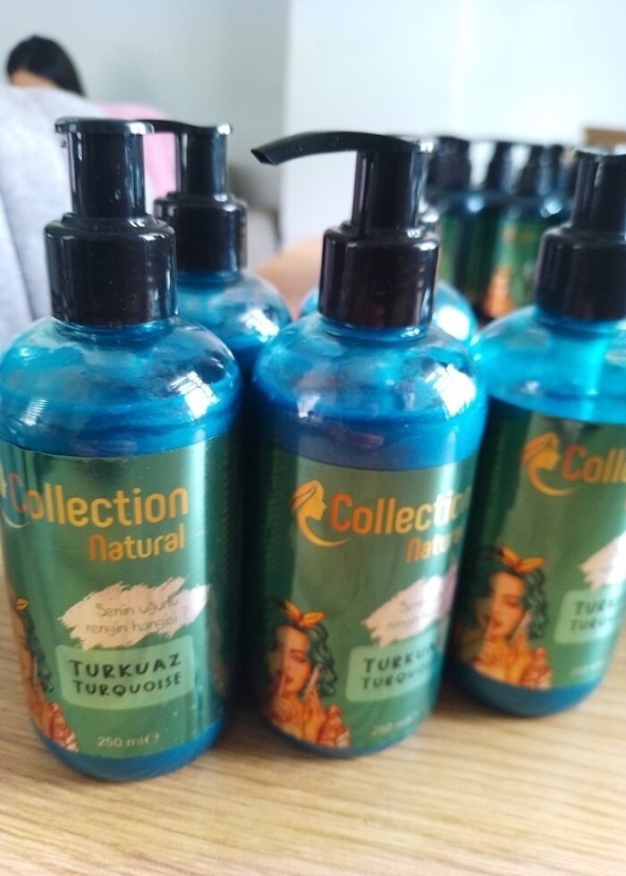 4 ADET Collection NATURAL TURKUAZ 3 HAFTA ETKİLİ - Görsel 4