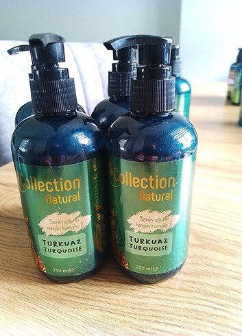4 ADET Collection NATURAL ZÜMRÜT YEŞİLİ 3 HAFTA ETKİLİ