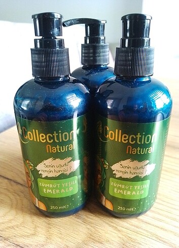 4 ADET Collection NATURAL ZÜMRÜT YEŞİLİ 3 HAFTA ETKİLİ - Görsel 13