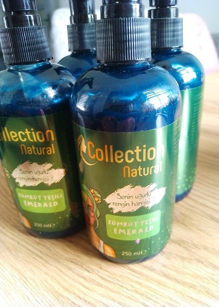 4 ADET Collection NATURAL ZÜMRÜT YEŞİLİ 3 HAFTA ETKİLİ - Görsel 4