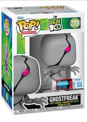 Funko Pop! Ben 10 Ghostfreak Funko Figürü