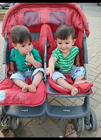 İkiz bebek arabası 