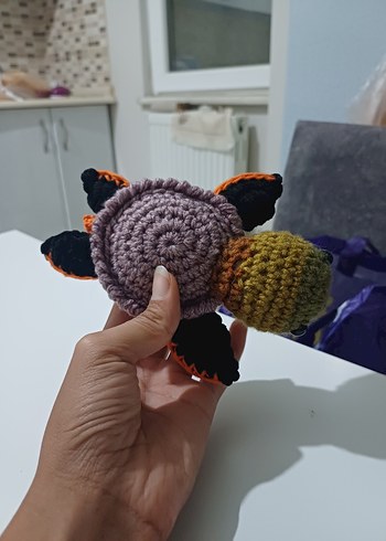 El Yapımı Örgü Kaplumbağa Peluş Oyuncak - Görsel 2