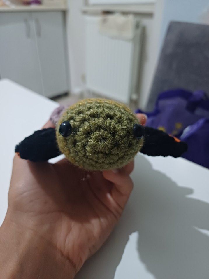 El Yapımı Örgü Kaplumbağa Peluş Oyuncak - Görsel 3