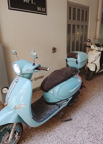 Çocuklar için Turkuaz Scooter - Görsel 2