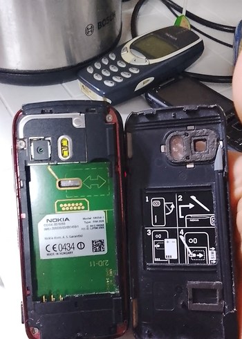 Siyah Nokia Sprint Nextel Telefon - Görsel 3